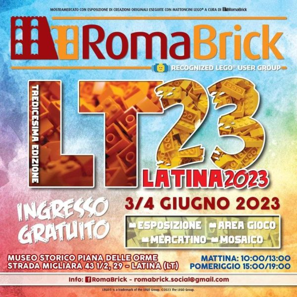 RomaBrick a Latina 2023